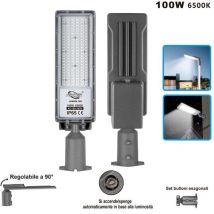 Led-Straßenlaterne 6500k Kaltlicht Extern Verstellbar 90° Ld-Fx 100w