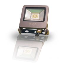 Braytron - led Strahler Fluter Projektor Flutlicht 10W 800 Lumen IP65 Wasserdicht für Innen- / Außenbeleuchtung 3000K Warmweiß