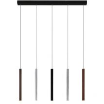 Lucande - led Suspension à intensité variable 'Stoika' en métal pour salon & salle à manger