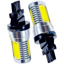 Led T25 3157 4 leds cob blanc Autoled