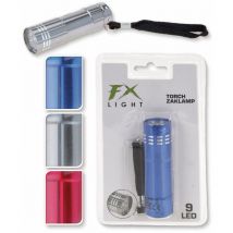 Aluminium-Taschenlampe 16 cm 80 Lumen Fx Light