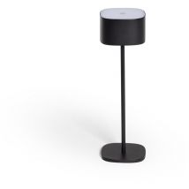 Ledkia - Led Tischlampe 2w Tragbar Mit Batterie Usb Wiederaufladbar Mounka Square Schwarz