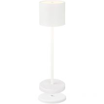 Briloner - Led Tischlampe Akku Ip44 Tischleuchte Kabellos Ladestation Dimmbar Touch