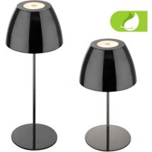 Led Tischlampe Akku led Tischleuchte Wohnzimmer Dimmbar Kabellos Touch IP44