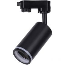 Led Stromschienenleuchten - Stromschienenbefestigung GU10 - IP20 - Schwarz