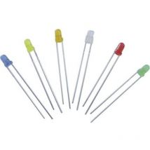 LED-3-BLINK-GELB-1560 led jaune rond 3 mm 1560 mcd 60 ° 20 mA S423221 - Thomsen
