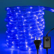LED Tube Iumineux Exterieur30M 720LED, 8 Modes Guirlande Lumineuse Extérieur, LED Tuyau Bande IP44, Guirlande LED pour Décorations Intérieures et