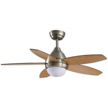 Lindby - led Ventilateur de plafond avec lampe 'Klasika' en métal pour salon & salle à manger