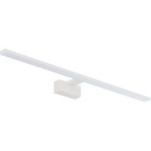 Led Wandlampe Aluminium IP44 b: 80 cm Weiß neutralweiß 4000 k 1200 lm Modern