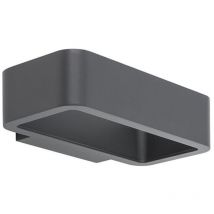 Led Wandlampe in anthrazit Modern