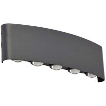 Led Wandleuchte Außen 'ithan' Aus Aluminium Von Lindby
