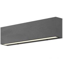 Led Wandleuchte außen 'Elvira' aus Aluminium von Lucande