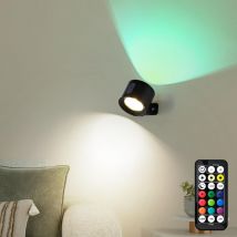 Zachvo LED Wandleuchte Innen kabellos mit Akku – 3 Lichtmodi – 240 Lumen – USB-C Aufladung – 360° drehbar – für Wohnzimmer & Schlafzimmer
