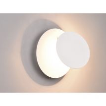 Led Wandleuchte mio mit indirekter Beleuchtung Weiß, ø 18cm