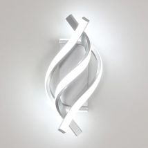 Comely - Kreative Metallwandlampe, LED-Wandleuchte, moderne Innenwandlampe, für Schlafzimmer, Zuhause, Flur, Wohnzimmer, Treppe, Büro, 16 w, 1280 lm,