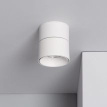 Ledkia - LED-Wandleuchte 15W Aluminium Rund Weiss New Onuba 5000K Kaltweiß