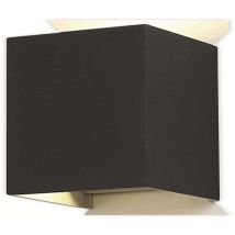 LED-Wandleuchte 7458, eek: e, 12W, IP54, 1320 lm, 3000K, schwarz - Optonica