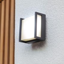 Lutec qubo 5195401118 LED-Außenwandleuchte Anthrazit