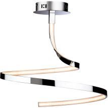 Firstlight Products - Firstlight Wave - Integriertes led Semi Flush Light Chrom
