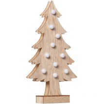 LED-Weihnachtsbaum Wood mit Batterie Natürlich