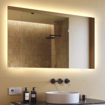 Artforma - Espejo de baño led (120x70) Espejo con iluminación led (LED058)