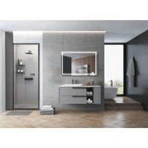 Mice Collection - Specchi retroilluminati con illuminazione frontale a luce fredda - Specchio con luce led per Bagno Camera Trucco - Misura 70x80CM