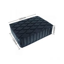 4 Pezzi Tampone in Gomma per Ponti Sollevatori 160X120X60mm
