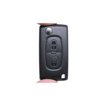 Guscio Chiave Telecomando 2 Tasti Con Lama VA2 Batteria In Custodia Senza Transponder Per Peugeot Citroen Berlingo Fiat Scudo