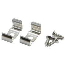 Ledmaxx - Lcv11 Ledconnect Befestigungsclips (flach) 2er Set Edelstahl