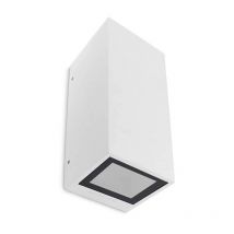 Ledkia - Leds-C4 Afrodita - 2 Light Outdoor Up Down Wall Light White IP65, GU10