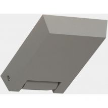 Leds-c4 - Proyector Ip66 Blade Small Led 12W Blanco Cálido 3000K On-Off Gris 1170Lm