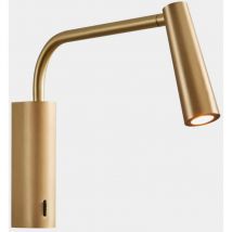 Leds-c4 - leds C4 Gamma Extend Lámpara de lectura led Brazo ajustable Oro mate IP20 2.1W 2700K