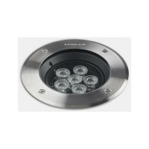 Gea - Faretto da incasso a terra per esterni a led in acciaio inossidabile lucidato 8.5cm 260lm 10deg. 4000K IP67 - Leds-c4