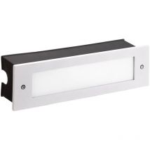 Leds-c4 - Micenas - Aplique led empotrable para exterior Blanco 29,8cm 1140lm 3000K IP65