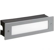 Ledkia - Leds-C4 Micenas - Outdoor led Recessed Wall Light Grey 29.8cm 1140lm 3000K IP65