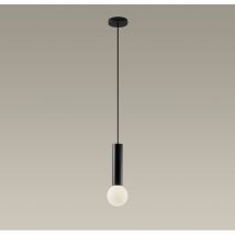 LEDS C4 Mist Plafón de baño Simple Lámpara colgante Metálico Negro E14