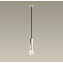 Leds-c4 - leds C4 Mist Plafonnier Simple Suspension Chrome E14