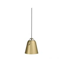 LedsC4 Lampada a Sospensioni Napa Small E27 15W Oro Opaco 1323Lm