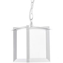 Leds-c4 - Mark - Lámpara colgante de techo para exterior con 1 luz Blanca, E27