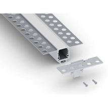 Endkappe für Gipskartonprofil RSL15 us, ohne Kabelloch - 1 Stück