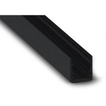 Slim line 15 fl - profilé en aluminium pour ruban led - haute efficacité - qualité premium - noir