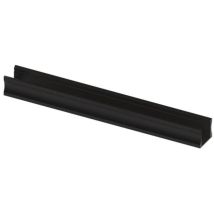 Slimline 15 Mm - Profilé En Aluminium Pour Ruban Led - Anodisé Noir - 2 M
