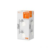 Ledvance - rampe led 2 spots G9 230V 2X1,9W 400LM 2700K argent - 540644