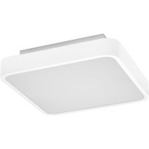 Orbis backlite square smart+ Wi-Fi blanc, luminaire led gradable pour l'intérieur, 28W, température de couleur 3000 - 6500K, 2400 lm, lumière rgb