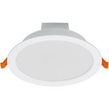 LEDVANCE Luminaire: adapté à plafond, SMART RECESS DOWNLIGHT TW AND RGB / 12 W, 220...240 V, angle de rayonnement: 110, Blanc dynamique, 2700...6500 K