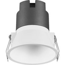 Greenice - ledvance spot twist Einbau-Downlight, weiß, 10W, 800lm, 830 wt, 93mm Durchmesser, warmweiße Lichtfarbe, bis zu 90% Energieersparnis im