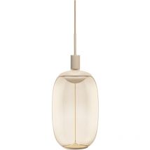 Ledvance - Vintage Pendelleuchte: Suspension, beige, scénarios lumineux personnalisés, acier inoxydable, idéale pour les espaces de vie, design