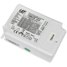 LEF - alimentatore driver led multicorrente costante 250÷700ma 42w dimmerabile con pulsante 1-10v potenziometro lemc30