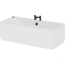 Legend Baths - Legend 1600mm x 700mm Right Hand 6 Jet Matt Black V-Tec Single Ended Whirlpool Bath