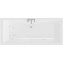 Legend Baths - Legend 1500mm x 700mm Right Hand 12 Jet Chrome Flat Jet Single Ended Whirlpool Bath